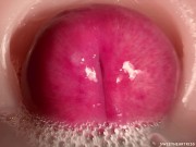 CLOSE UP CAMERA IN PUSSY: CUM Inside PUSSY TWICE! BEST CREAMPIE in 4K with Girl Moaning! 8/16