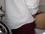 I had several orgasms with the gynecologist examining me and impregnating me 6/16