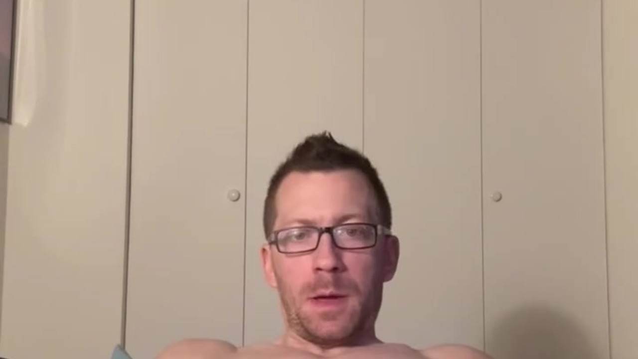 Jerking my 8" cock