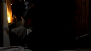 I got a GOTHIC GIRL from Tinder with a HUGE BOOTY, she receives a big cock and CUM INSIDE