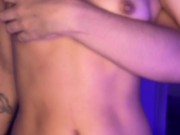 Neck massage was so pleasurable that we moved on to a breast massage 16/16