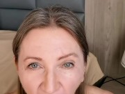 Stepmom caught you masturbating and helped you finish what you started 14/16