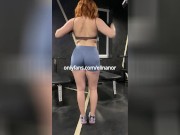 18yo Ginger Gym Babe’s Explicit TikTok Live Slip! 16/16