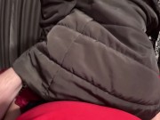 Deep-throat,riding a fat cock and cum play with a down-jacket 266 12/16