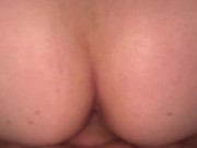 Nice fucking with cum over pussy