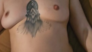 Amateur Hotwife POV Wakes Up To Get Creampie Then I Stuff It Deep Inside