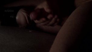 Condom Breaks While Jerking My Dick Hard