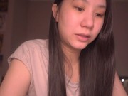 Cute Asian Girl ASMR - Read with me onii-chan! - Exodus 16-20 12/16