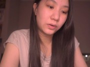 Cute Asian Girl ASMR - Read with me onii-chan! - Exodus 16-20 15/16
