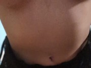 Titty Play In Sexy Black Top with Bows 16/16