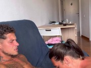 Sucking His SWEET COCK🤤 Till He CUMS In My Coffee💦