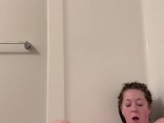 PAWG HIPPY girl RIDES dildo! (Many moans!) 10/16