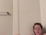 PAWG HIPPY girl RIDES dildo! (Many moans!) 7/16