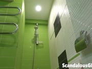 Naughty solo GF slut touches herself 16/16