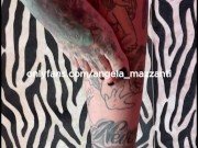 Busty Blonde Lingerie Reveal Tease 12/16