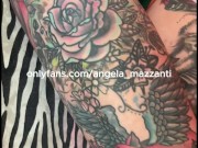 Busty Blonde Lingerie Reveal Tease 8/16