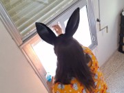 هنقضي النهار كله بتنظيف الشباك ده ولا إيه طب تعالي اقولك انا عاوز منك إيه 1/16