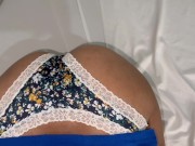 ගලක් කපලම හුකා ගත්ත ටානි නංගි / Step sis got fuck hard after rough thigh fuck White Pretty BigThigh 5/16