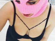 زنم دنبال کیر نفر سوم تا ساک بزنه / Threesome Wife 15/16