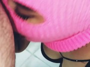 زنم دنبال کیر نفر سوم تا ساک بزنه / Threesome Wife 16/16