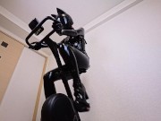 Cat ear riders who can't escape, perpetual cycling torture in hell 4/16