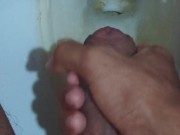 quickie in the toilet, masturbation 2/16