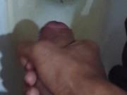quickie in the toilet, masturbation 3/16