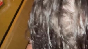 Big dick inside my mouth. Latina ass