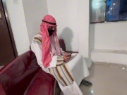 The daughter of his best friend became a prostitute and the Arab hired her to fuck her. 1/16