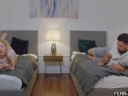 Cute teen lost a bet and gets to tied down by her step brother - Sweet Lina 5/16