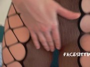I want to sit on your face and have you lick my pussy! Facesitting POV 16/16