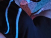 Dark Cumshot On The Floor 4/16