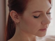 WOWGIRLS Two redhead girls Vilena and Lola Red having sex on the couch 5/16