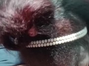 WET MOUTH EBONY TAKES FAT DICK DOWN HER THROAT IN PARKING LOT SLOPPY HEAD!!!!!!!!!!! 5/16