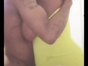 SOFT NATURAL TITS HANGS WHILE GETTING SUCKED AND LICKED!!!!!!!!!!! 8/16