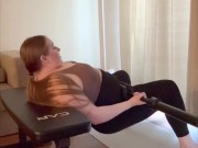 A Day With Me: Baby Daddy Fucks Me After Brow Wax & Fat Ass Home Booty Workout POV MILF | Ash Andrea 15/16