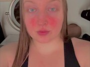 Brows, Bed, Booty Day - POV Selfie During Sex with Baby Daddy & Home Booty Workout | Ash Andrea 1/16