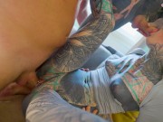 Anuskatzz is back for a crazy DAP with 3 big cocks! Total ANAL DESTRUCTION (Part 2) 11/16