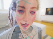 Anuskatzz is back for a crazy DAP with 3 big cocks! Total ANAL DESTRUCTION (Part 5, Last) 16/16