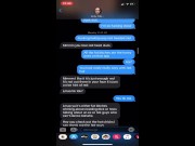 My new bull turns me on by sexting and then fucks me hard 1/16