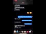 My new bull turns me on by sexting and then fucks me hard 10/16