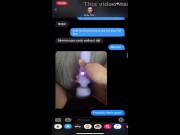 My new bull turns me on by sexting and then fucks me hard 5/16