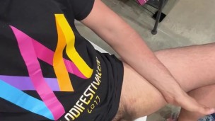 Solo Guy Jerks Off Until Massive Cum Explosion