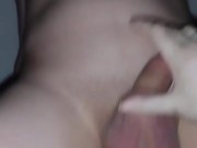 Riding a strap-on 14/16