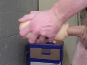 Pocket Pussy Makes Me Cum SloMo Cumshot 8/16