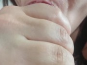 Wet Sloppy Close-Up Blowjob – Swallowed Every Drop 💦 (HD POV)