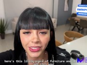 Cum on college classmate's face - Max Betancur & Luna Vitaler