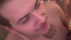 #stepbro walks in on stepsister in the shower and she suprised him