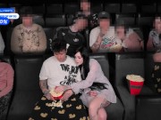 Surprised a girlfriend right in the movie theater - pinkloving 3/16