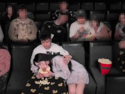Surprised a girlfriend right in the movie theater - pinkloving 4/16